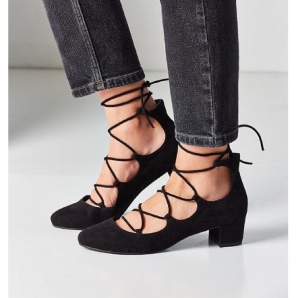 Urban Outfitters Lace-Up Heels